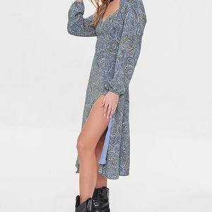 Brand new Paisley Midi Dress - Small